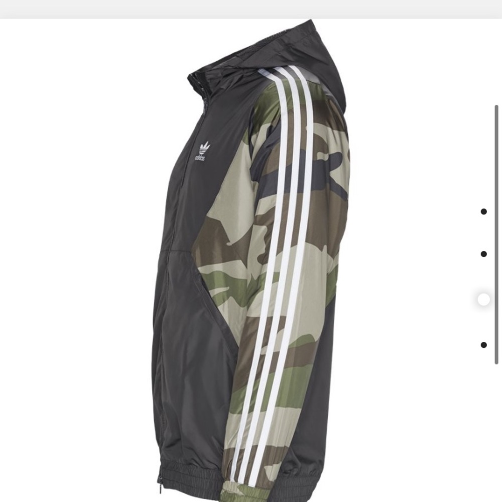 Adidas Camo Windbreaker - Picture 3 of 5